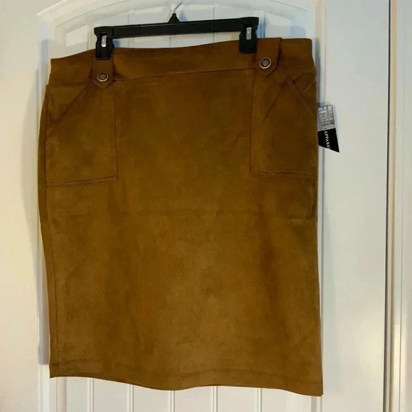 Soho Apparel Dresses & Skirts - Soho Faux Suede Skirt NWT